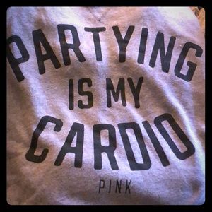 RARE VS Pink Oversized sweatshirt. EUC❤️